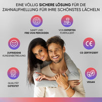 Zahnaufhellung Gel - 8 X 3Ml Nachfüllen Weiße Zähne Gel - Zahnsteinentferner & Fleckenentfernung - Peroxidfrei PAP+ - Zähne Aufhellen Spritzen Für Teeth Whitening Kit - Teeth Whitening Gel - Mysmile