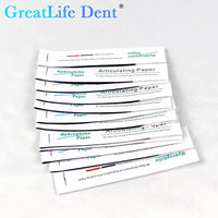 5Box Dental Articulating Paper Red Blue Strips 10Books/Box Dentist Tool Oral Teeth Care Tooth Bite