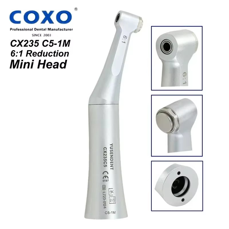 COXO C-Puma Master Dental Electric Motor with Endo Motor 2 in 1 Technology from Switzerland Brushless Motor 100-2000 LED Light