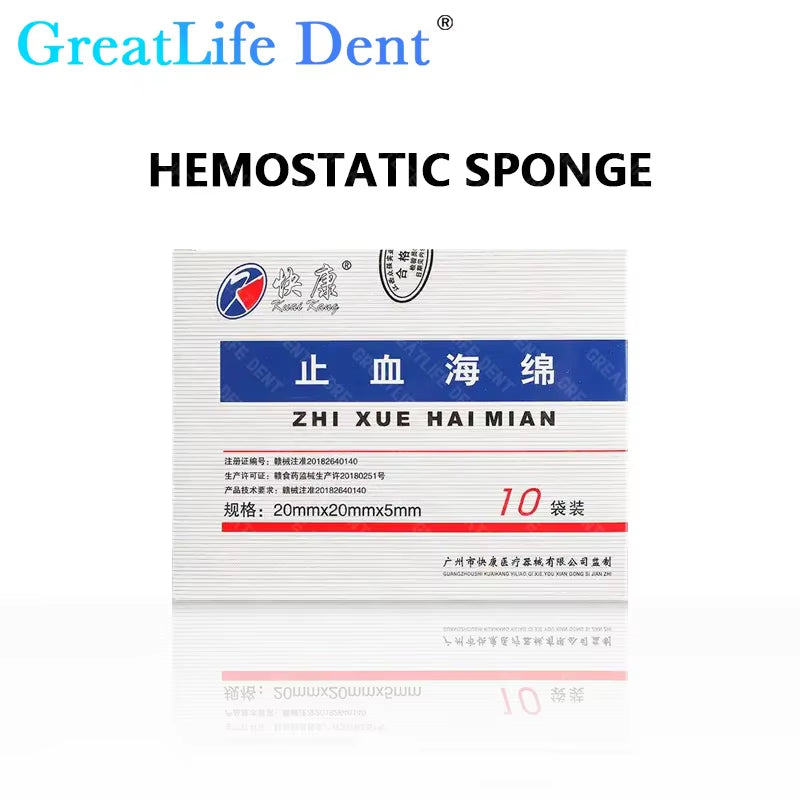 Dental Hemostasis Sponge Pharmaceutical Gel Hemostatic Gelatin Medical Collagen Stops Hematopoietic Sedge Cotton