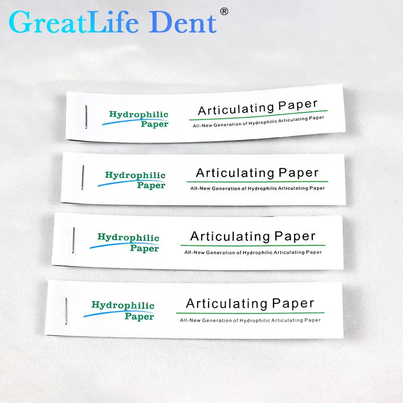 5Box Dental Articulating Paper Red Blue Strips 10Books/Box Dentist Tool Oral Teeth Care Tooth Bite