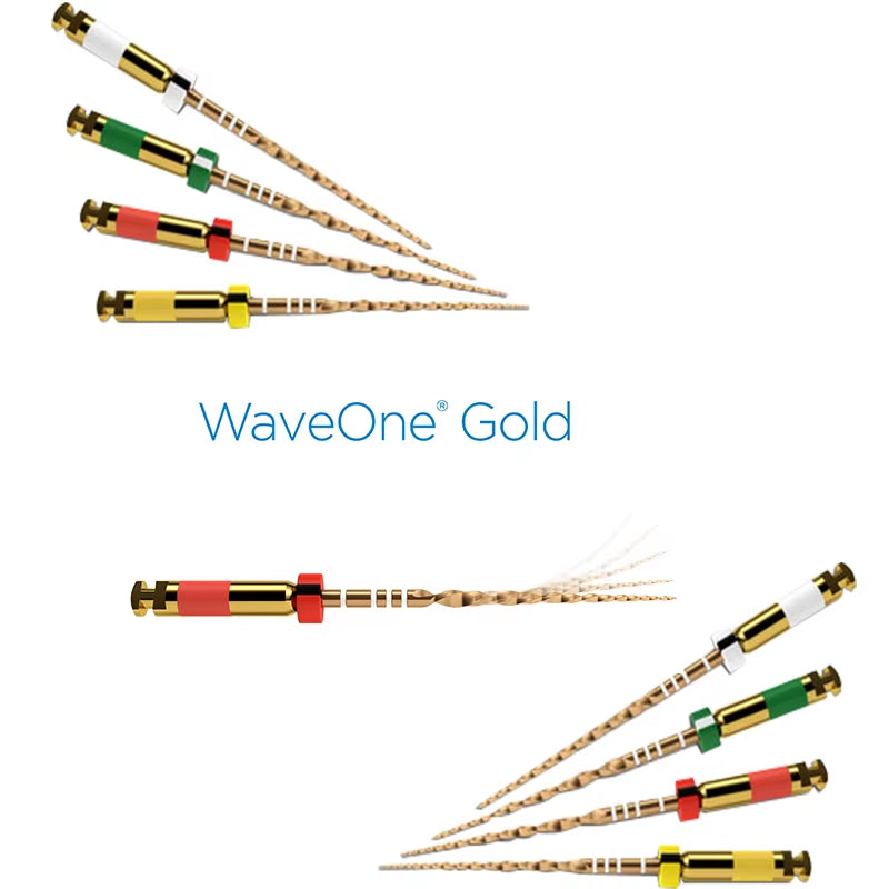 Dental Wave One Gold Rotary Files Endo Root Canal Treatment Dentistry Instrument Dental Reciprocating Endo Files