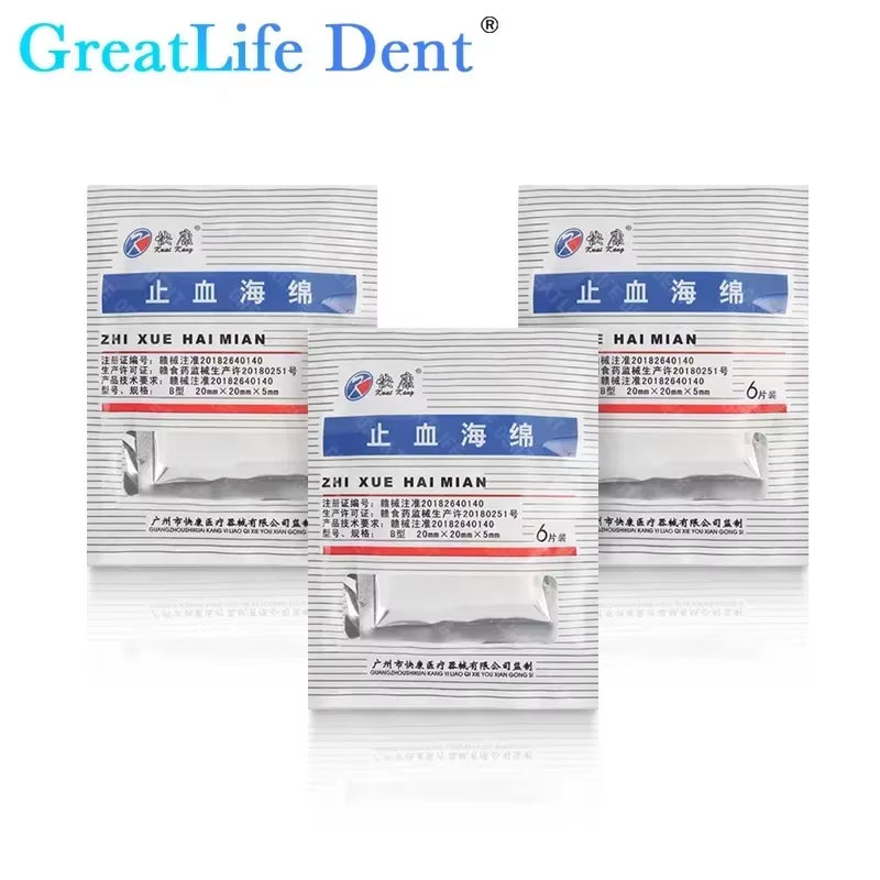 Dental Hemostasis Sponge Pharmaceutical Gel Hemostatic Gelatin Medical Collagen Stops Hematopoietic Sedge Cotton